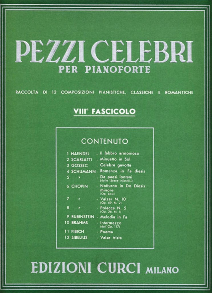 Celebrated Pieces For Piano Vol. 8